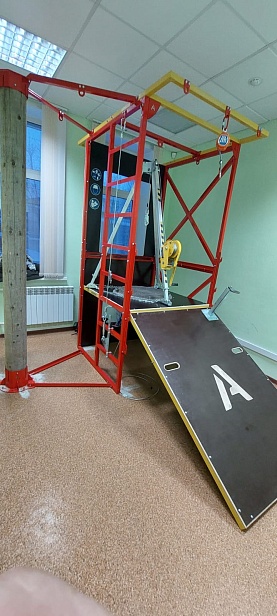 г. Березники, Пермский край. Усольский Калийный комбинат приобрел "Альпинист 2.0" для обучения своих сотрудников.